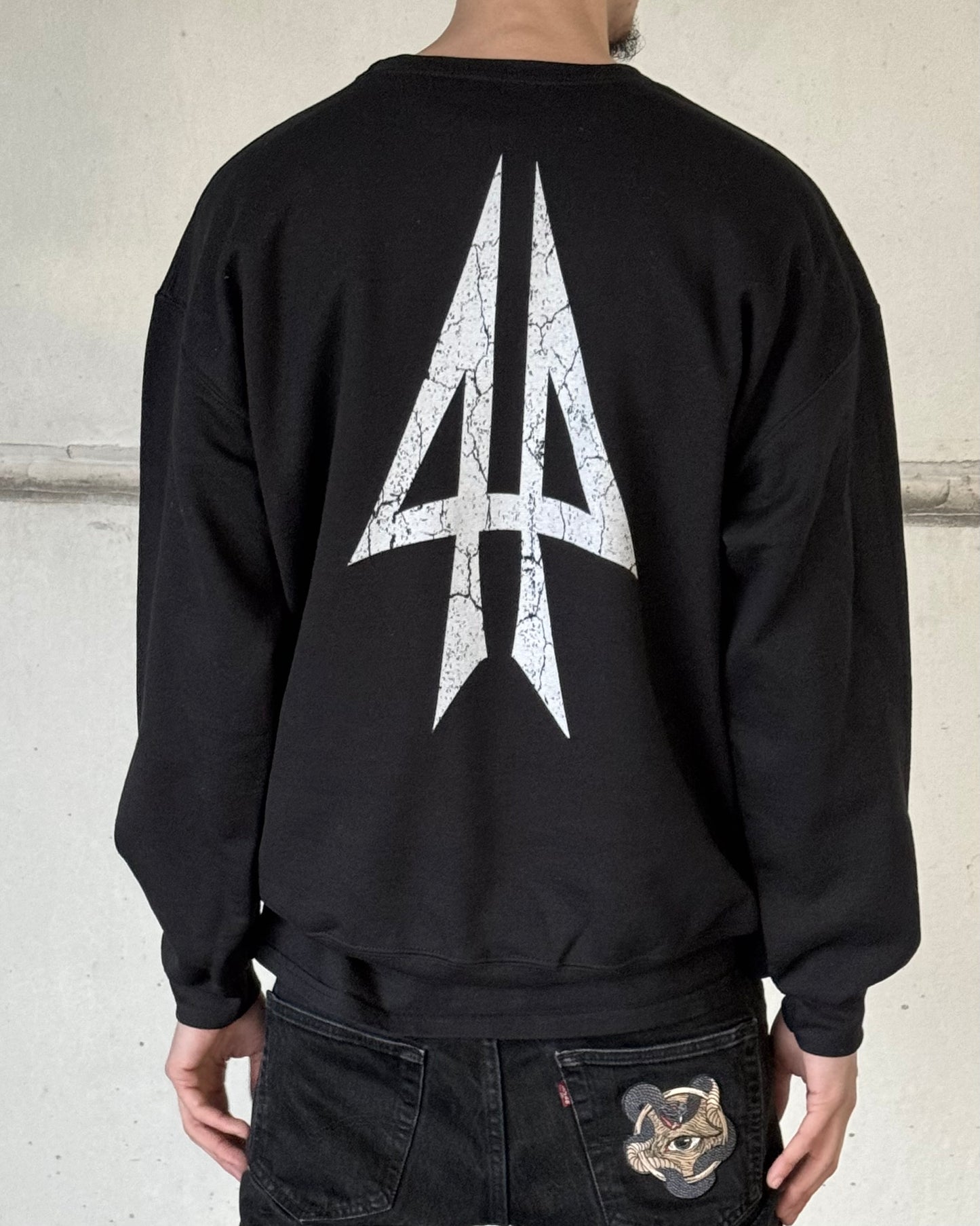 THE META ARK | Black Crewneck